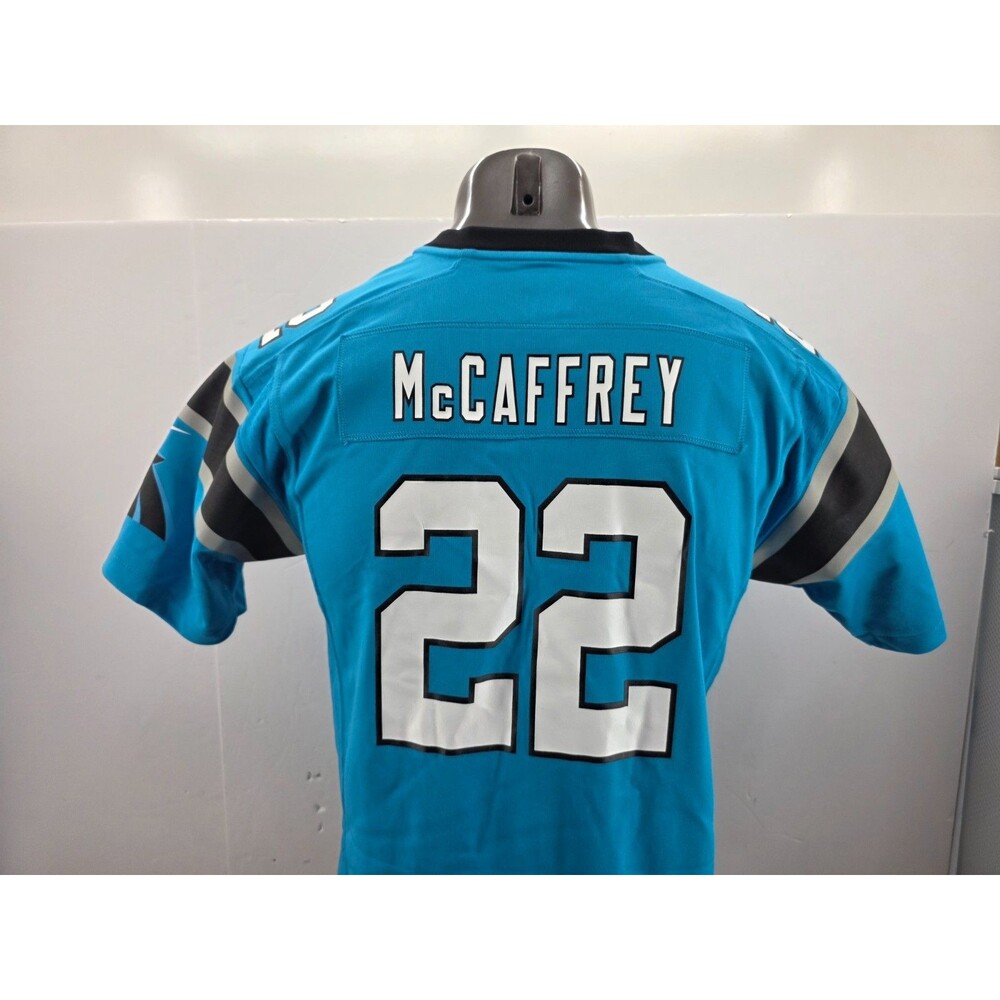 Nike On Field Carolina Panthers Christian McCaffrey Jersey #22 Youth Boys XL - Picture 13 of 16
